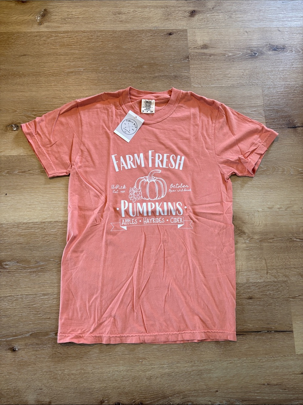 Farm Fresh Pumpkins Fall Graphic Tee